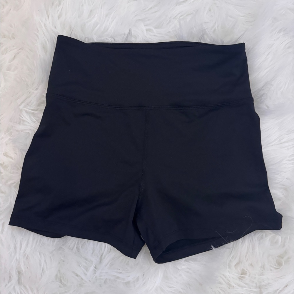 Forever 21 Black High Waist Athletic Shorts